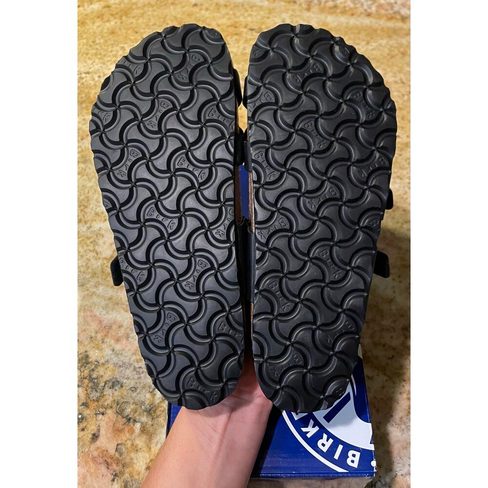 NWT/NIB Mayari Birko-Flor Black Sandals EU 36/Women’s 5 - Picture 6 of 6